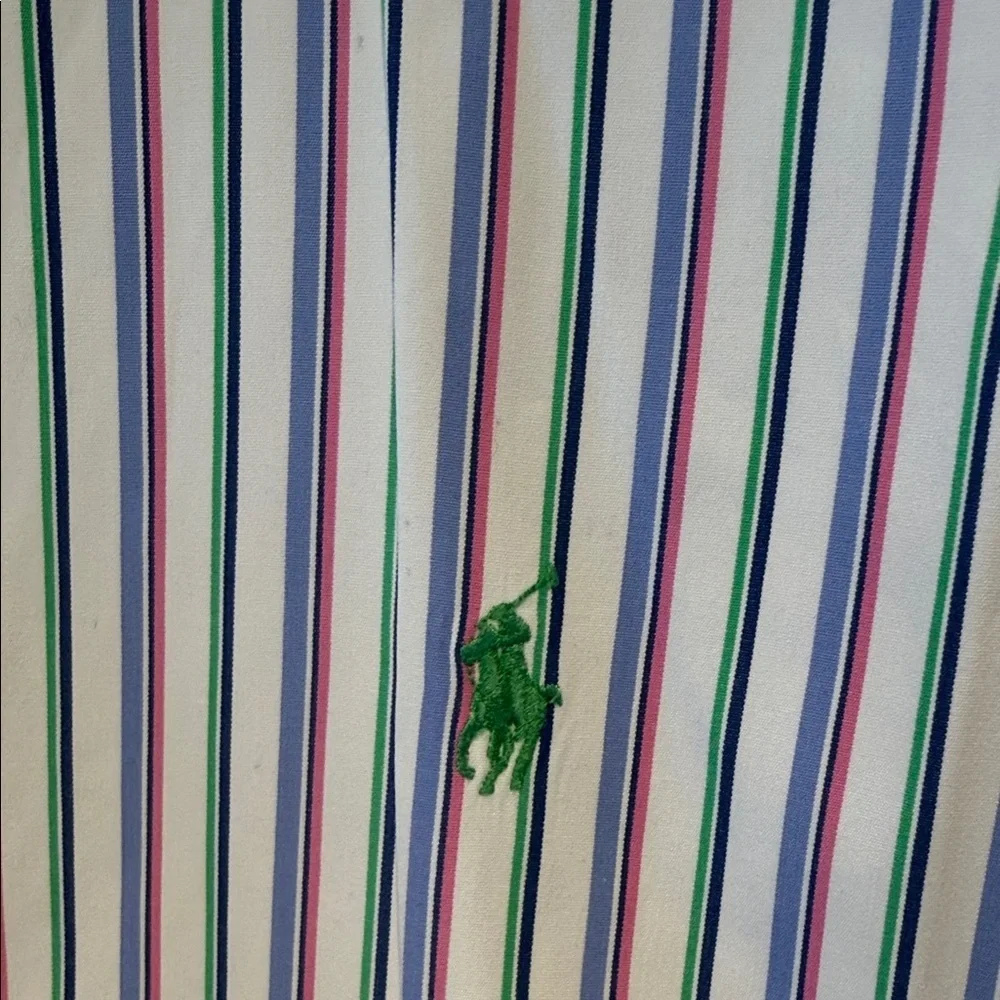 Polo by Ralph Lauren Men's Pastel Striped Shirt